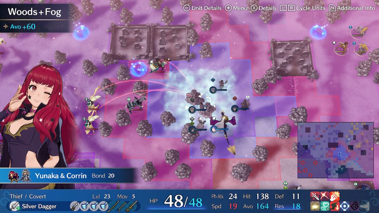 Yunaka Uses Fog Vein While Assigned Decoy To Wall Elusian Forces