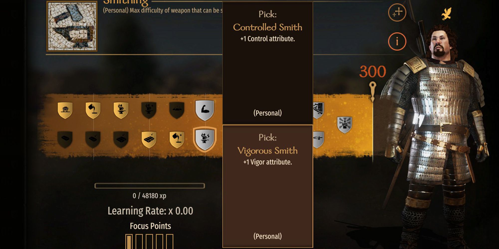 +1 Vigor attribute.