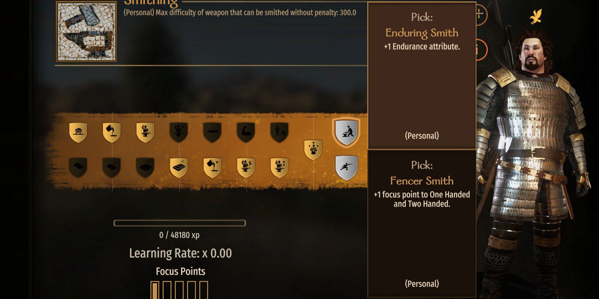 +1 Endurance attribute
