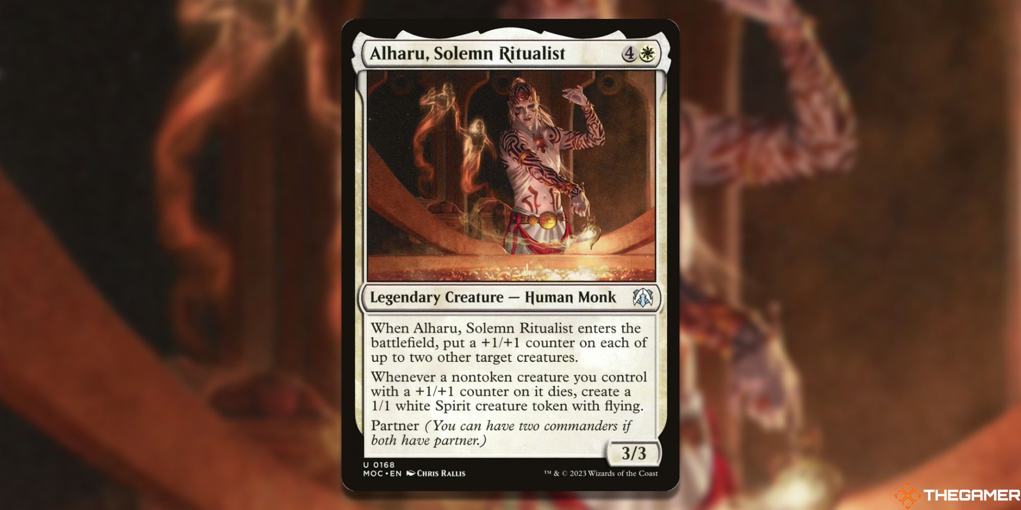MTG: Alharu, Solemn Ritualist card