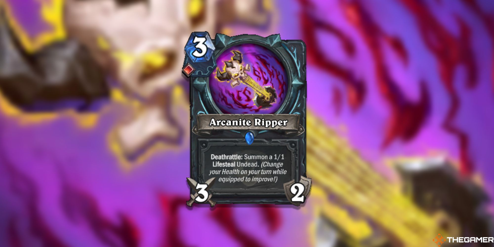 Arcanite Ripper Hearthstone Card