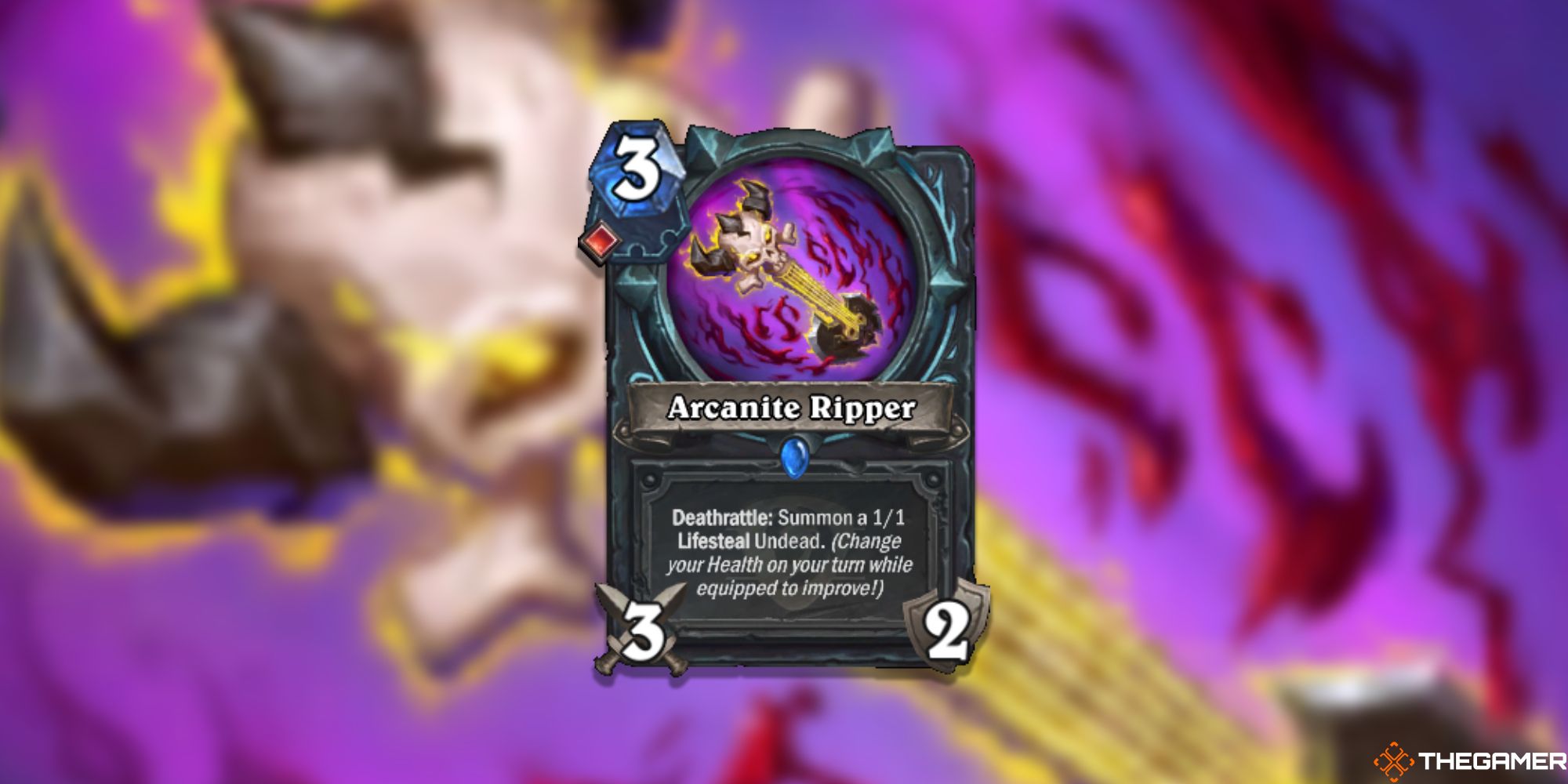 Arcanite Ripper Hearthstone Card