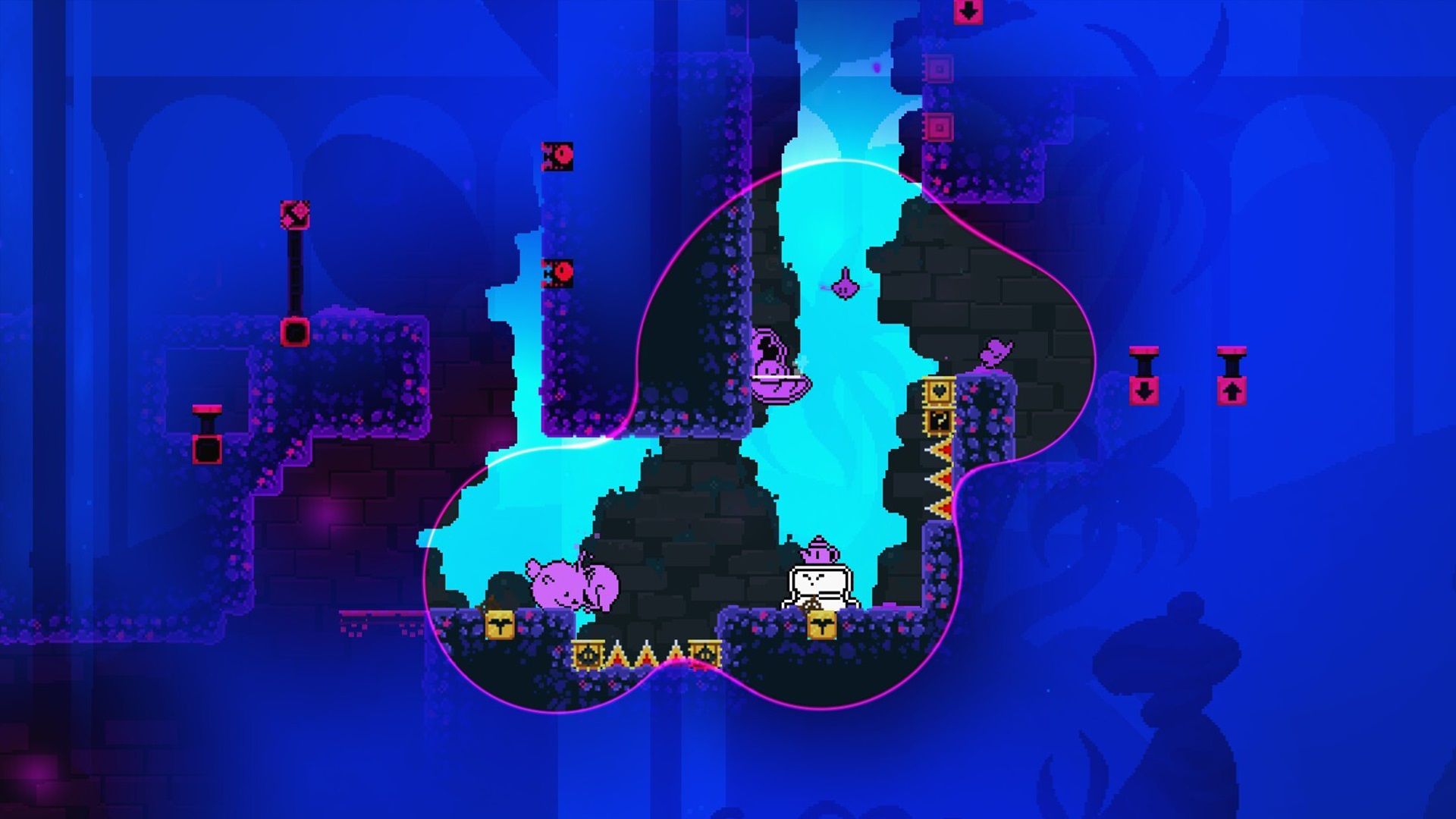 Avatars working together in KarmaZoo.