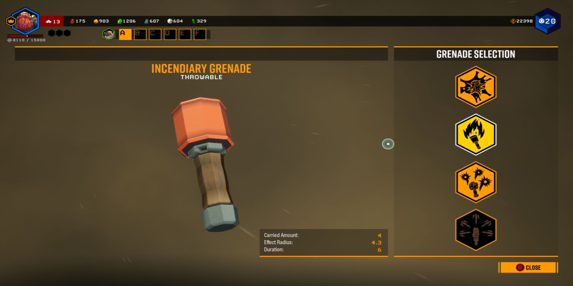 Incendiary Grenade 