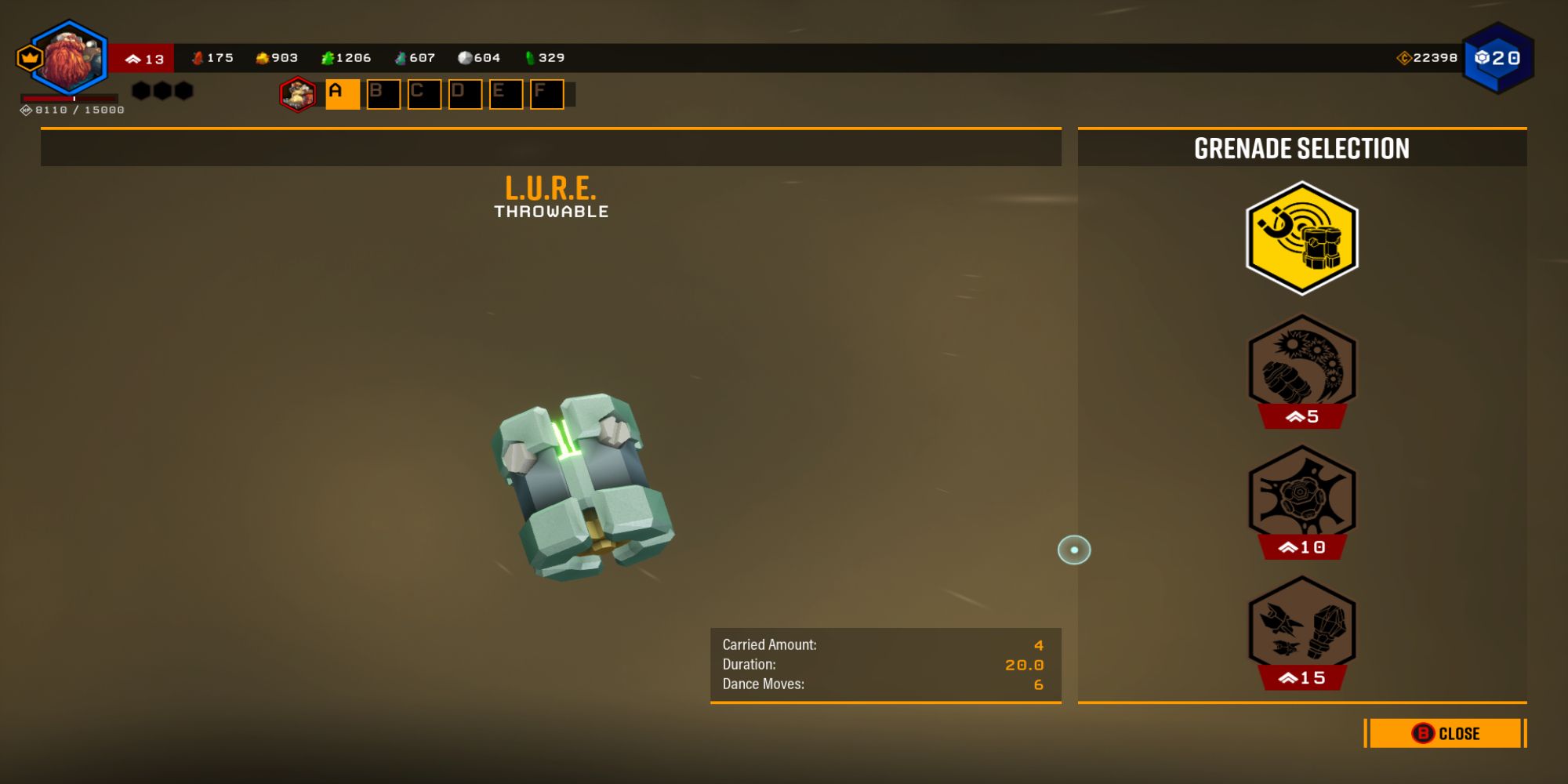 L.U.R.E Grenade