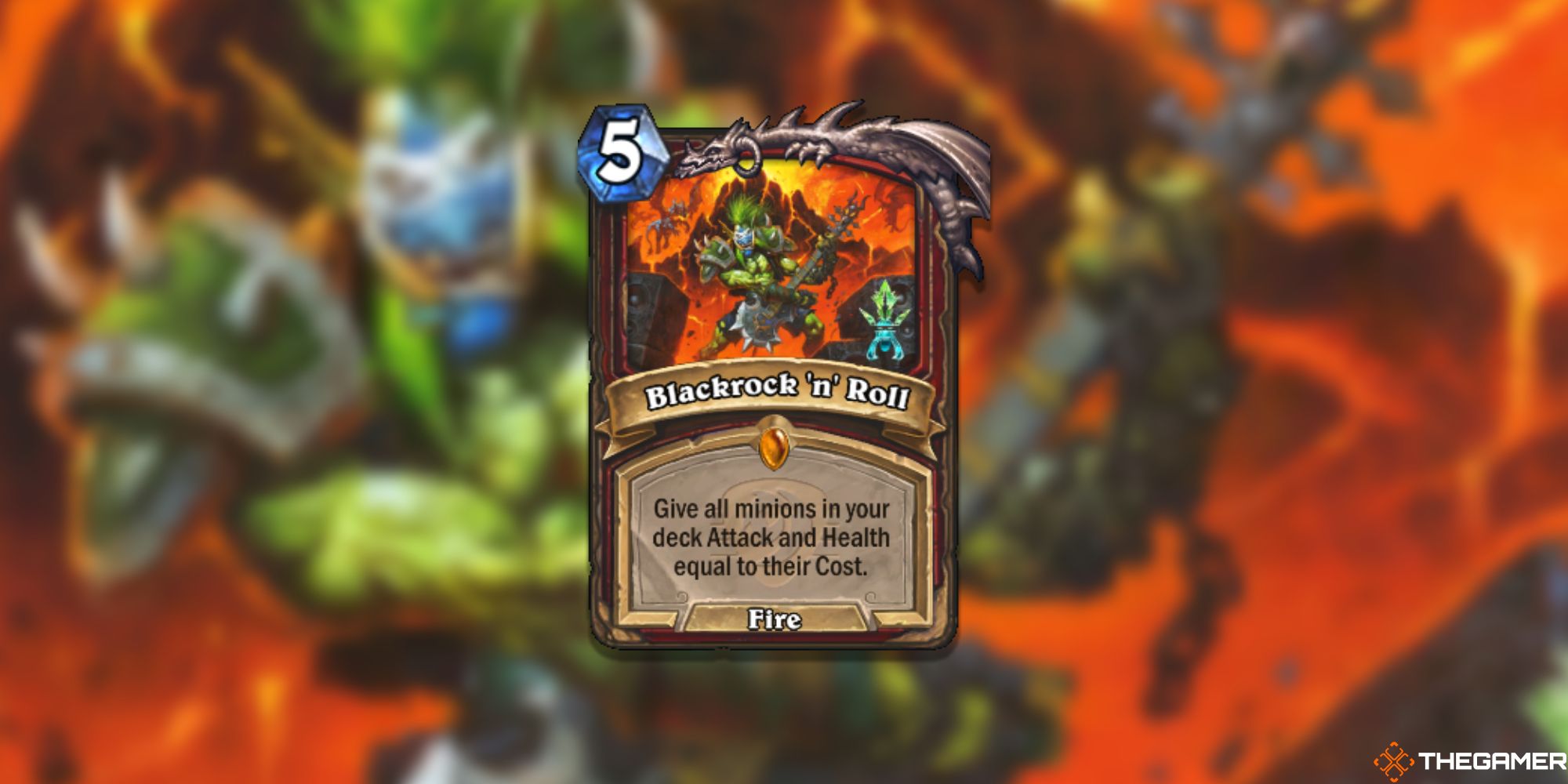 Blackrock 'n' Roll Hearthstone Card