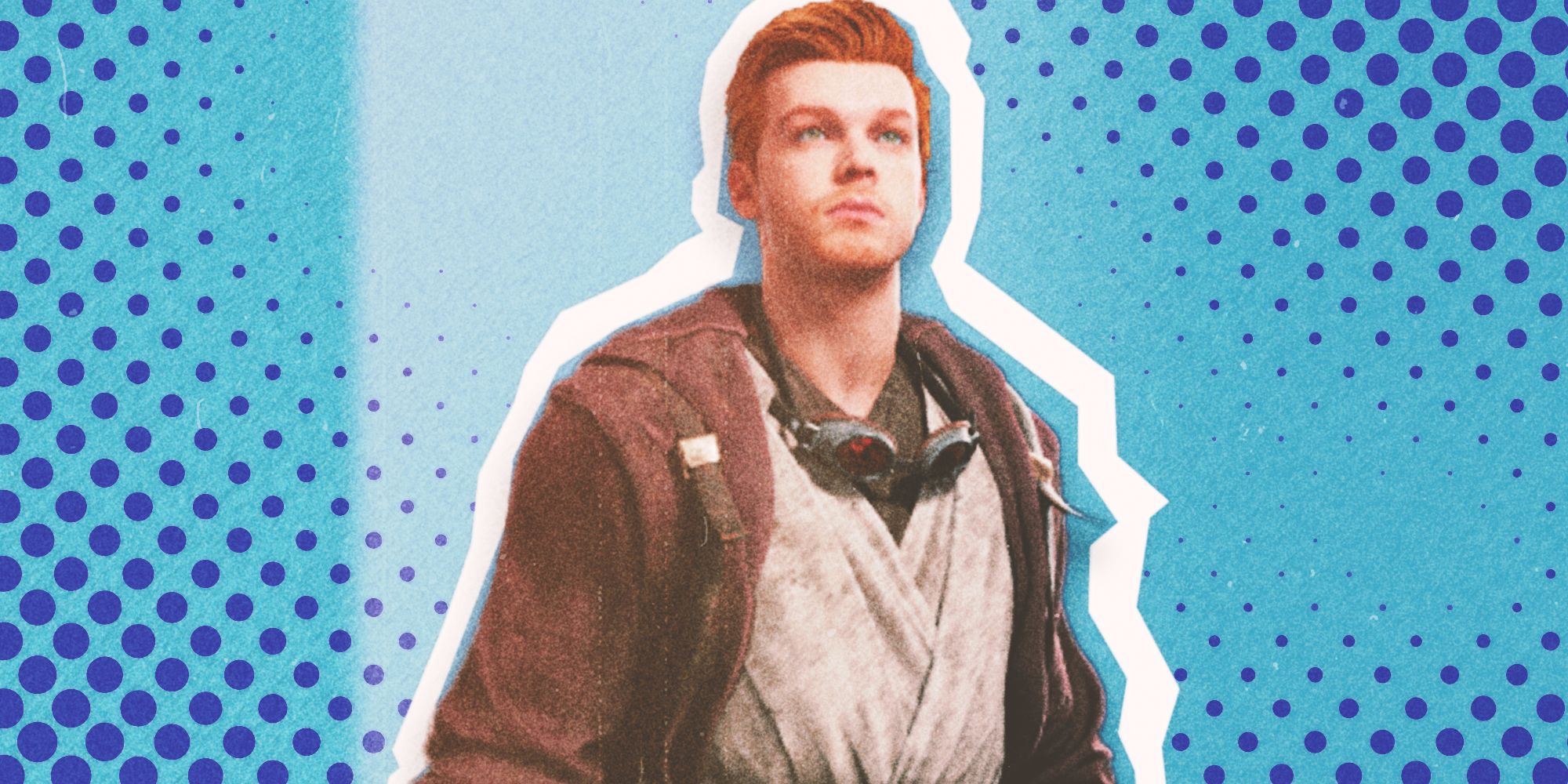 Cal Kestis in Obi Wan's outfit for Jedi: Survivor.