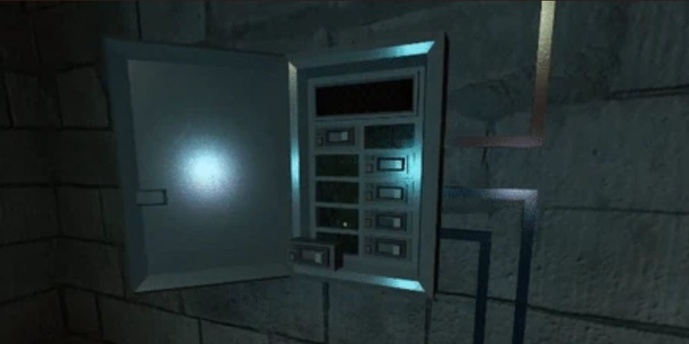 the open circuit breaker in doors