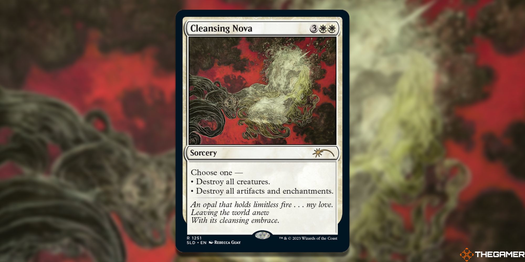 MTG: Cleansing Nova card