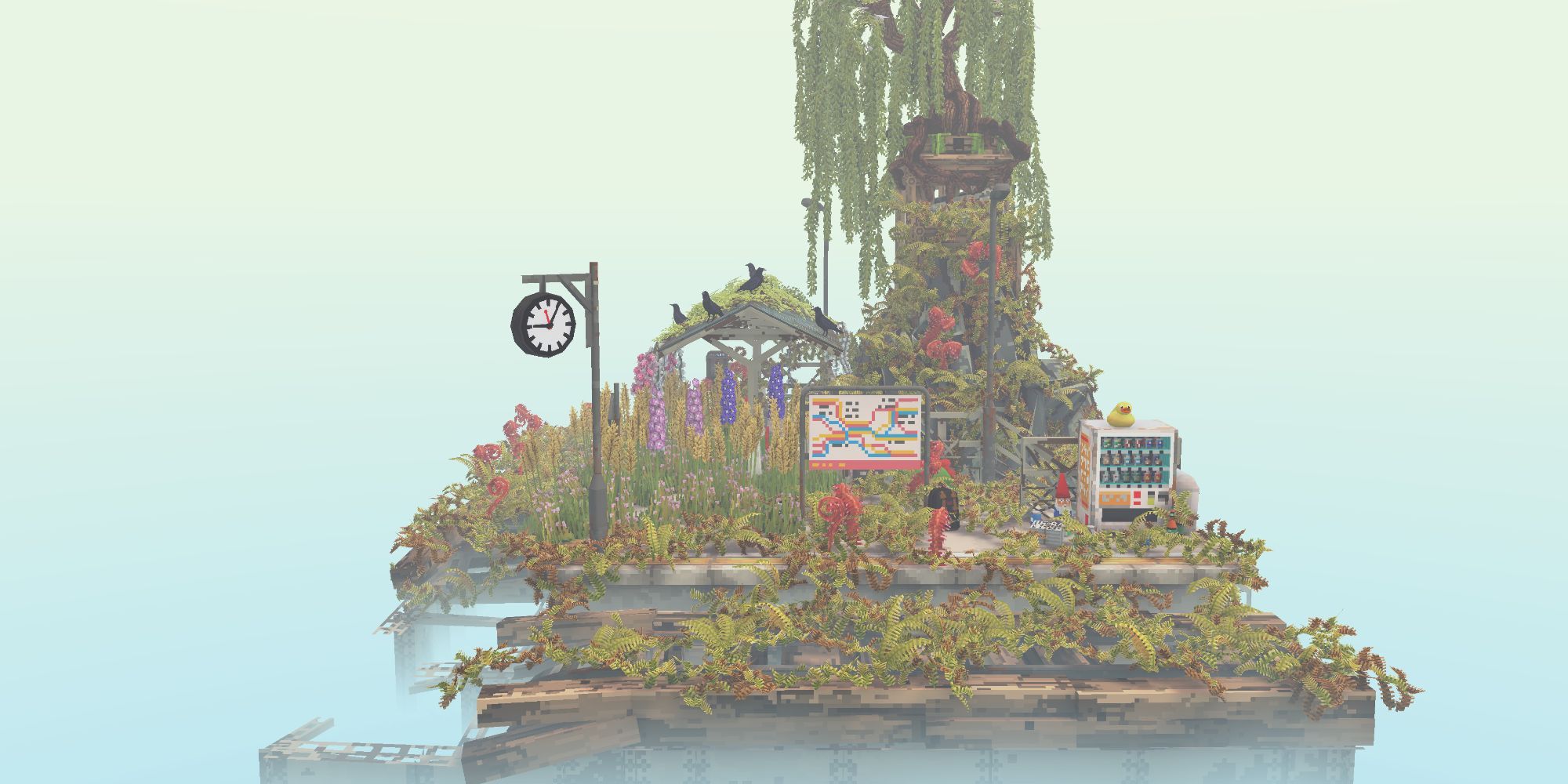 cloud gardens foliage city
