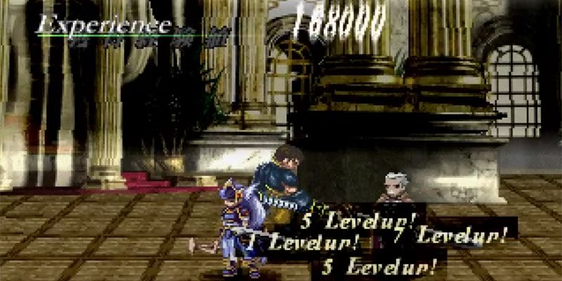 Accelerated level progression from using the Coin of Fortune in Valkyrie Profile