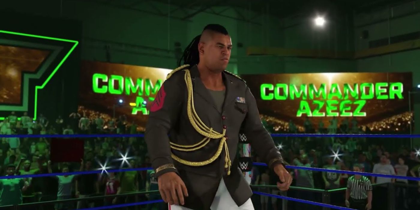 WWE 2K23 Commander Azeez