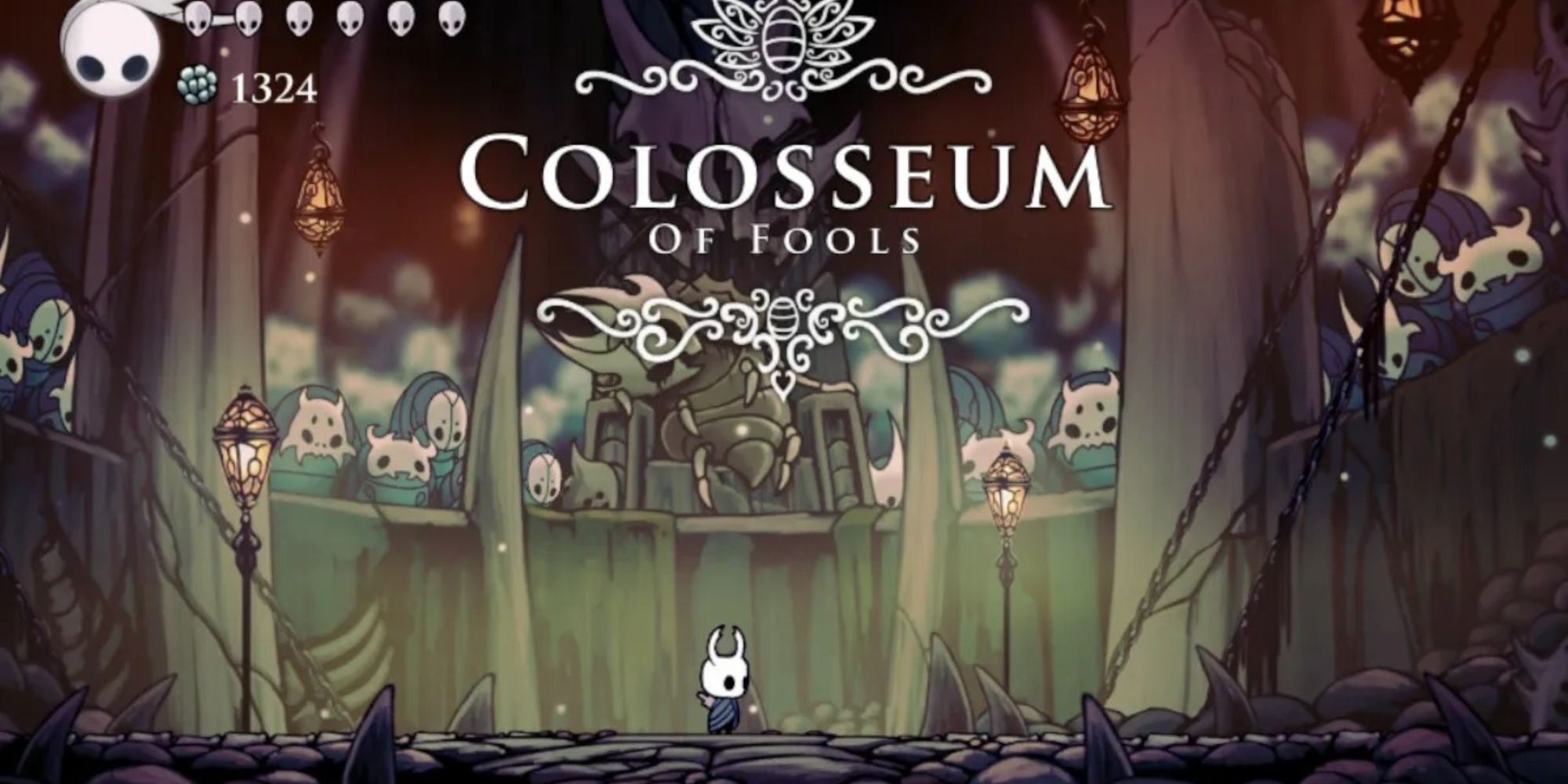The Colosseum of Fools Hollow Knight