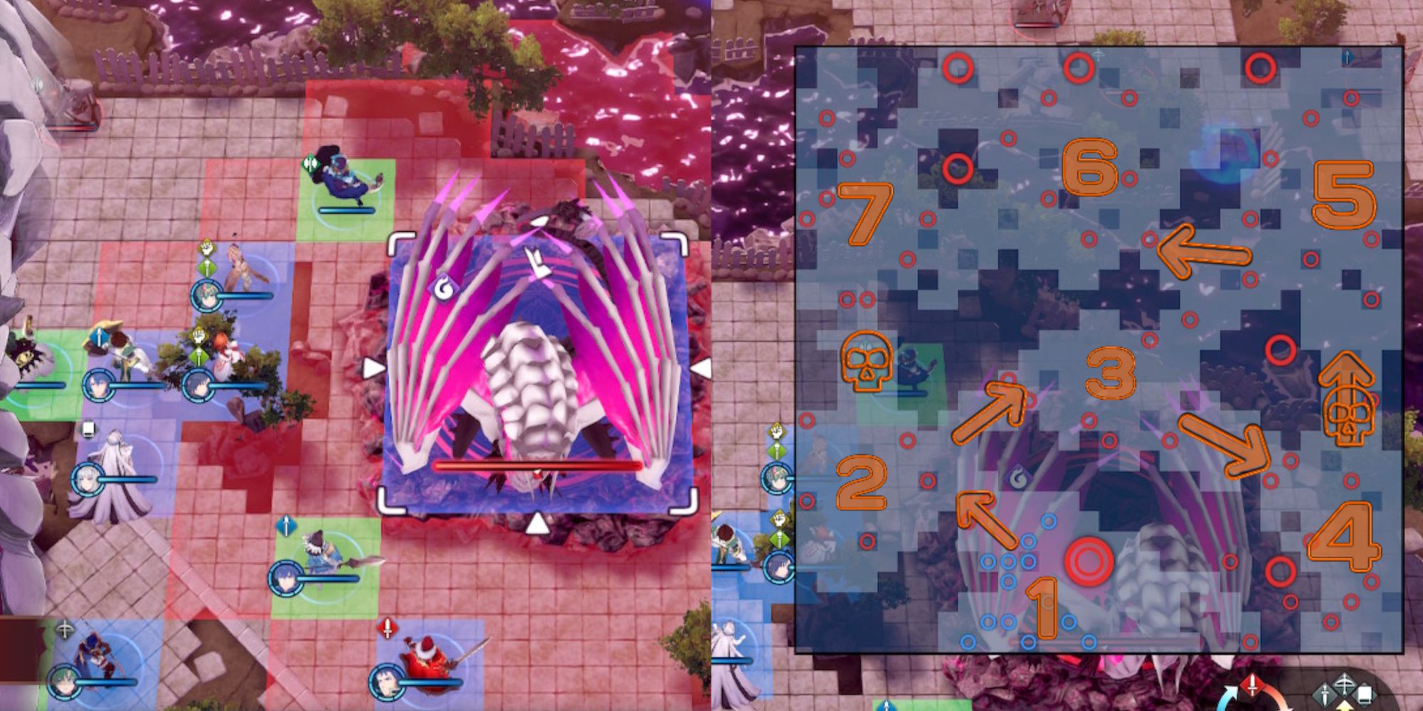 Split Overview And Labeled Maps For Sixth Chapter
