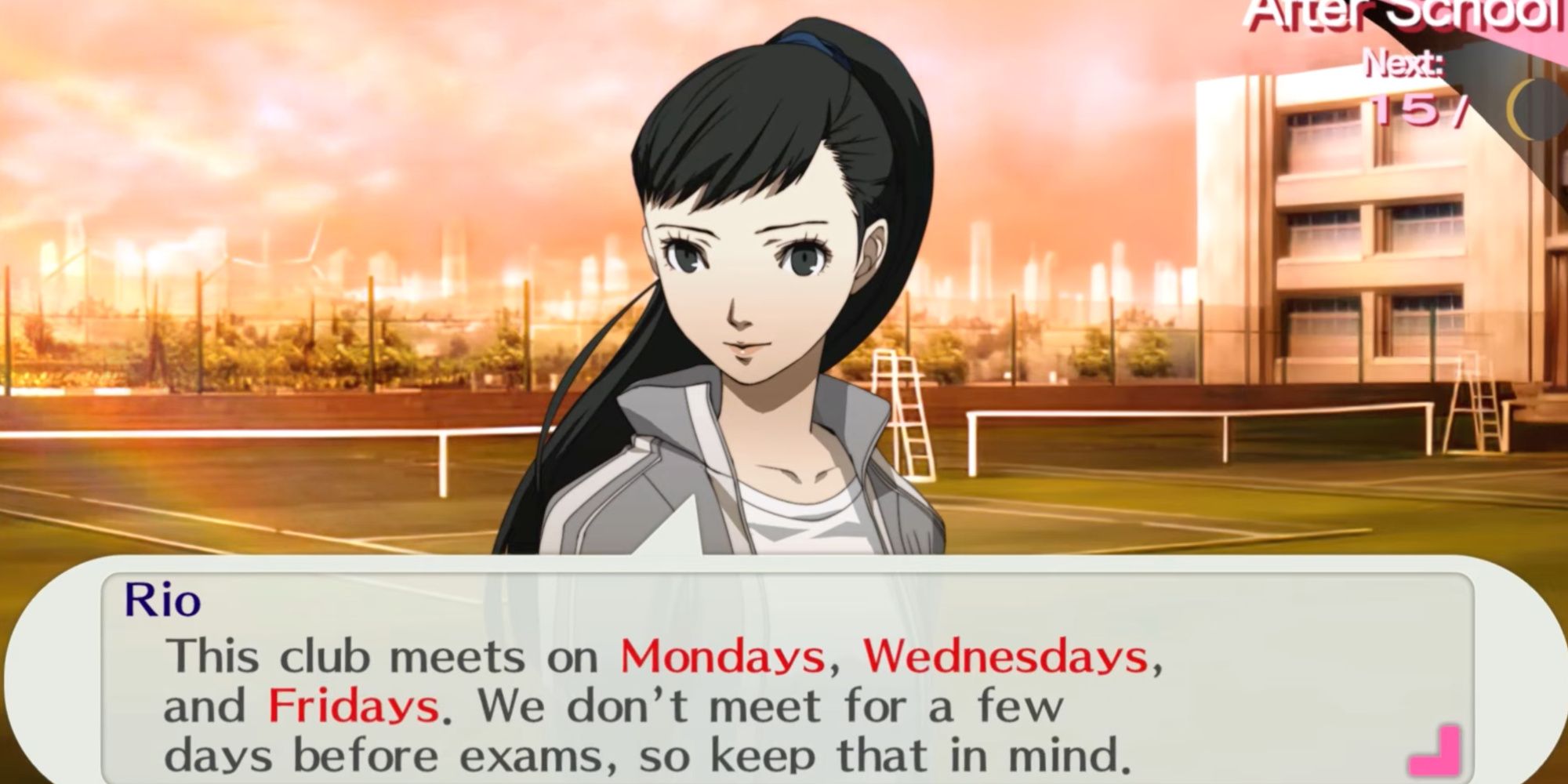 Rio Iwasaki from Persona 3 Portable