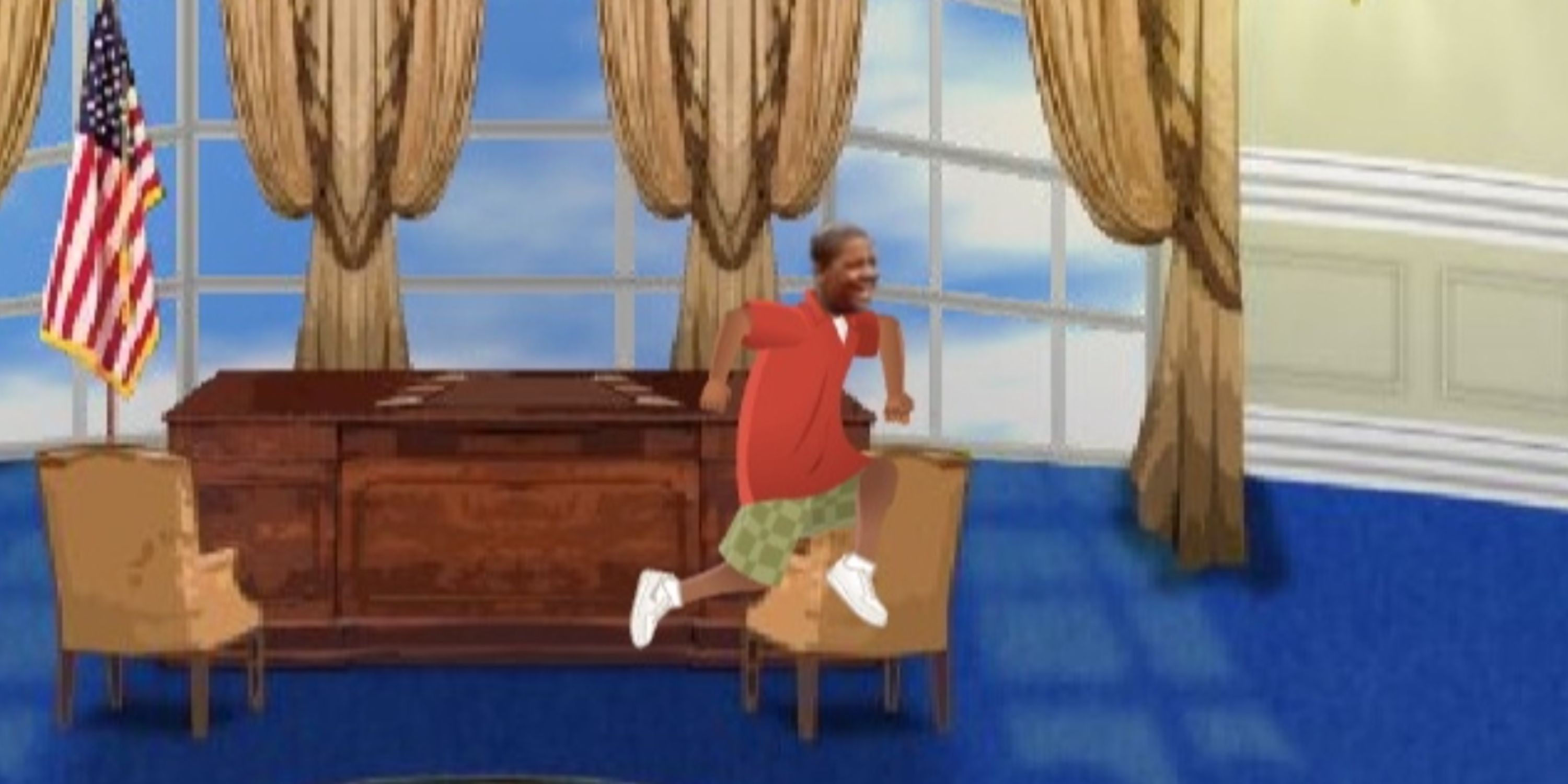 Cory in the House Bobblehead Run Main Screen