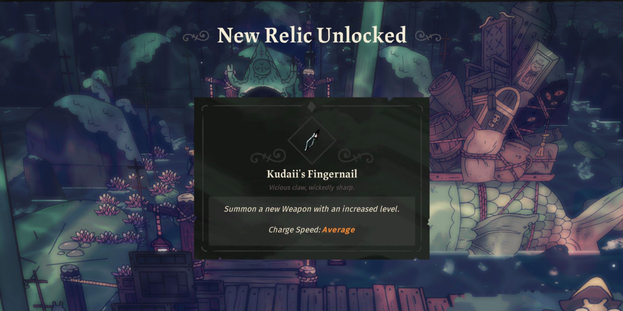 Cult Of The Lamb Relic Found in Smugler's Sanctuary, Kudaii's Finger