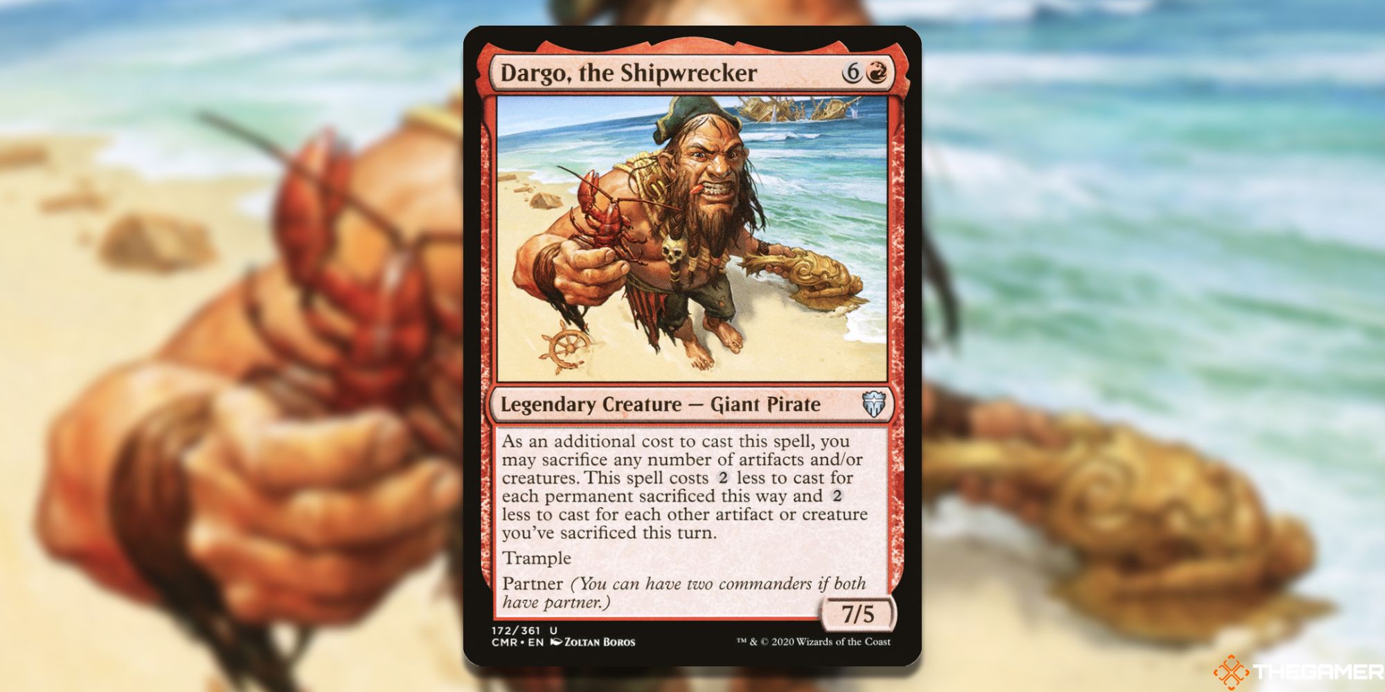 MTG: Dargo, the Shipwrecker card