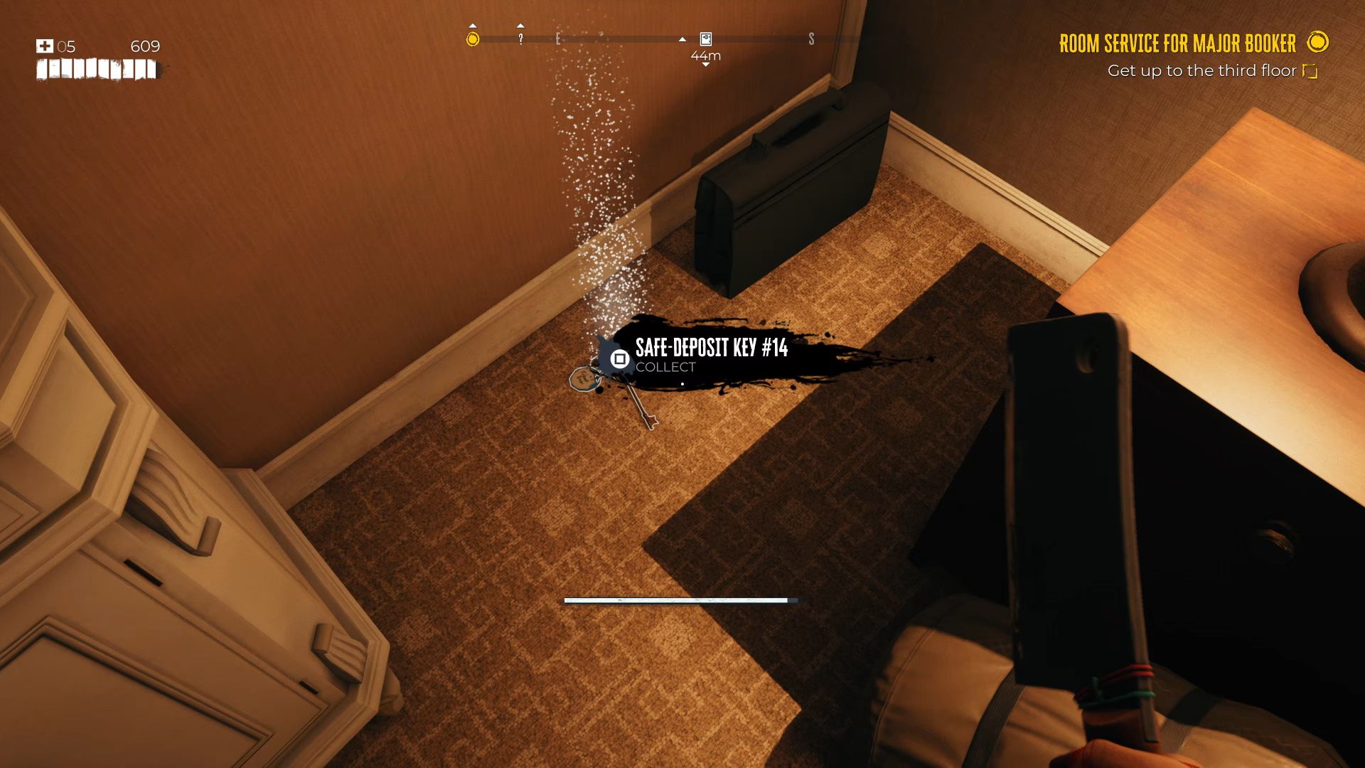 Dead Island 2, Finding Safe-Deposit 14 key
