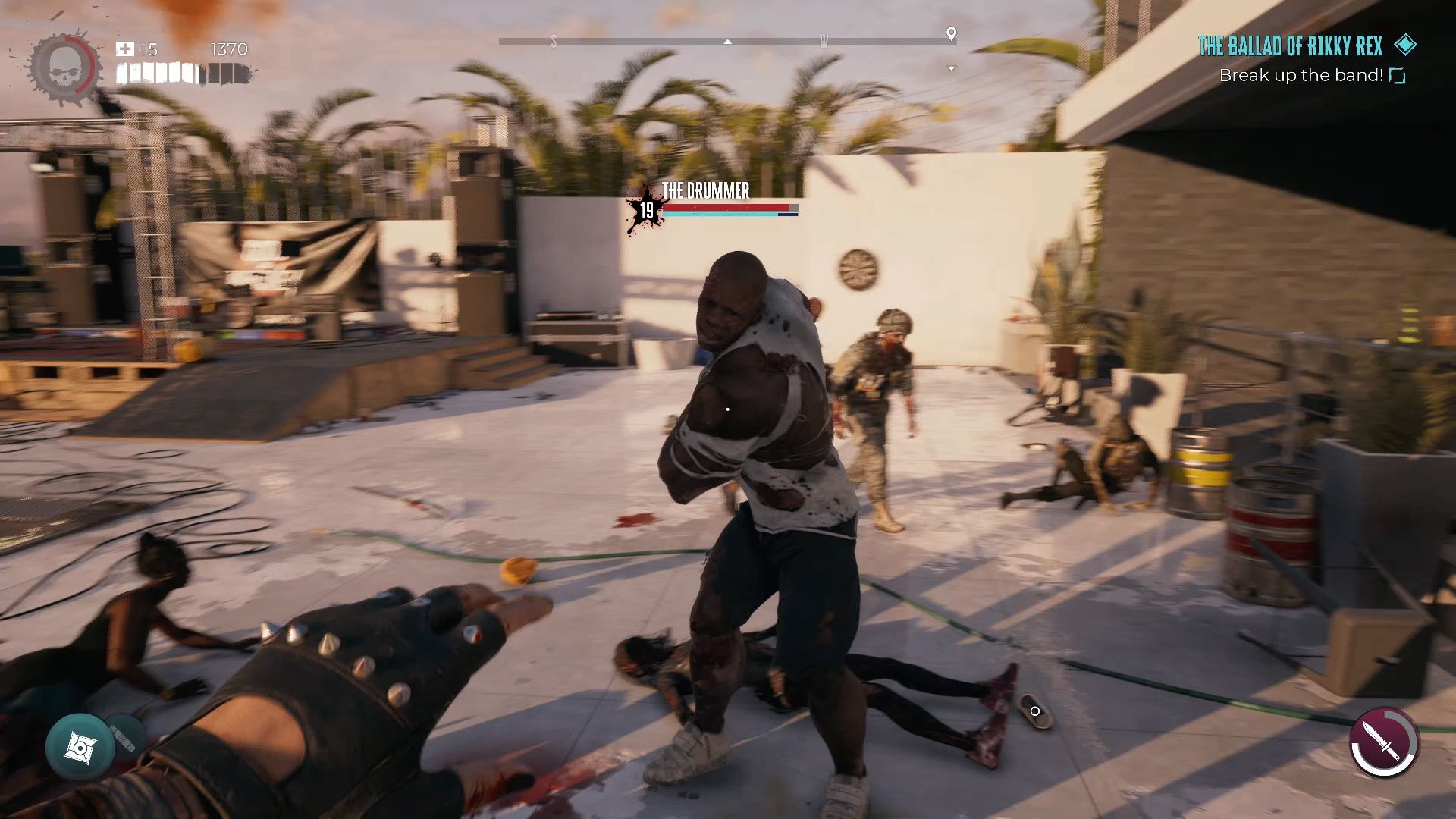 Dead Island 2, Putting down the drummer