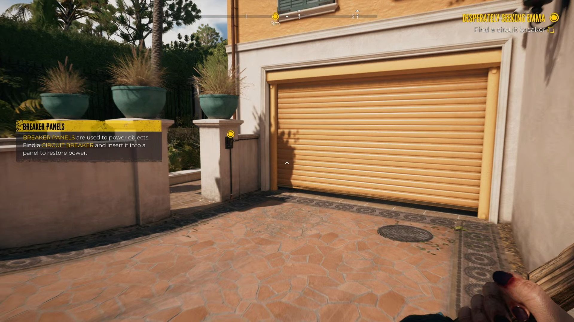 Dead Island 2, The garage with the circuit breaker inside