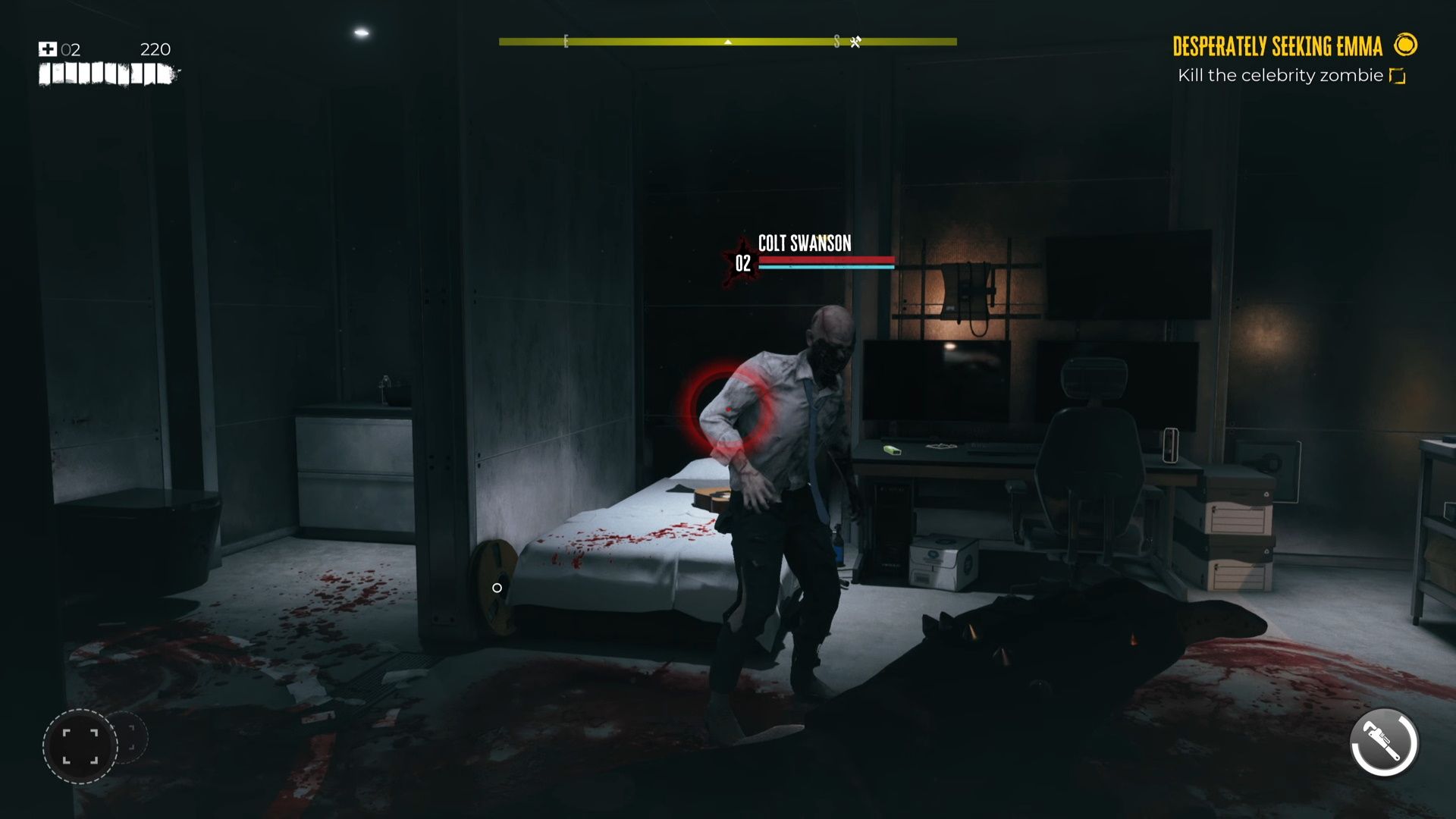 Dead Island 2, The zombified Kurt Swanson in his bunker