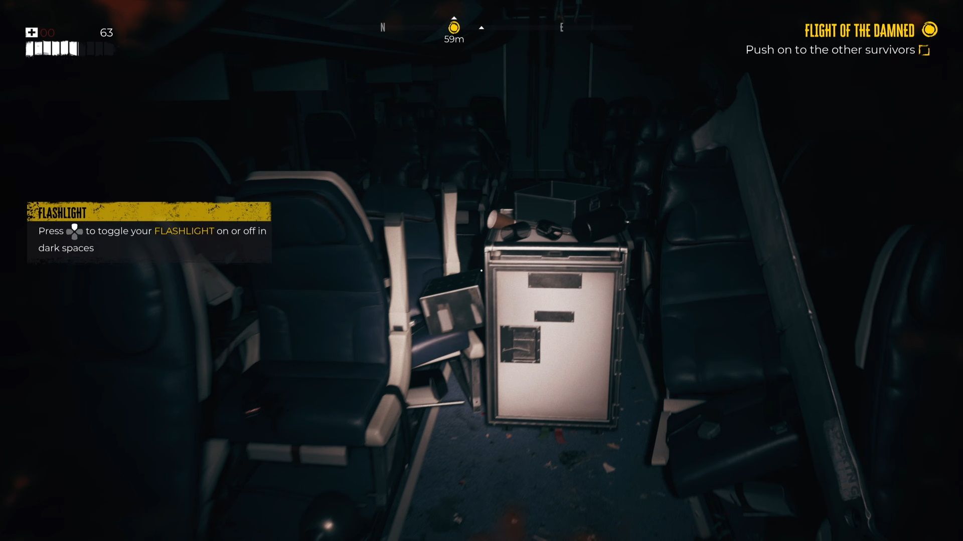 Dead Island 2, Walking through the crashed plane