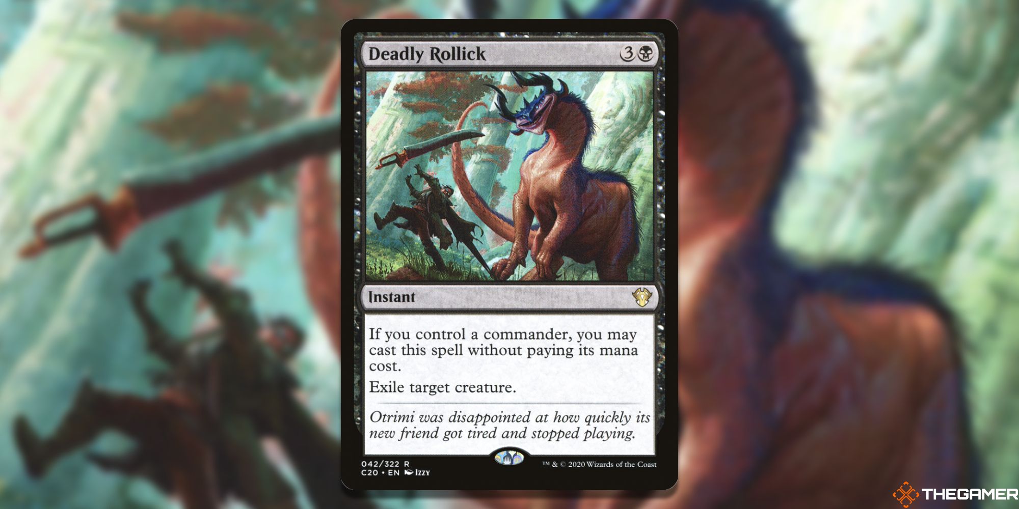 MTG: Deadly Rollick card