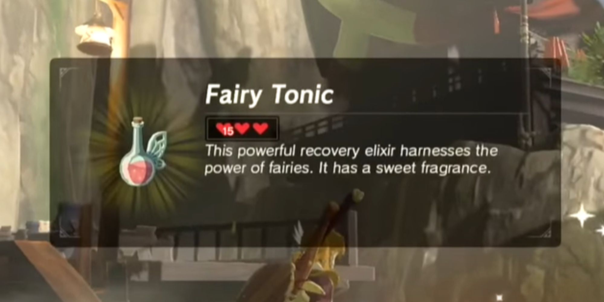 Fairy Tonic Description In BOTW