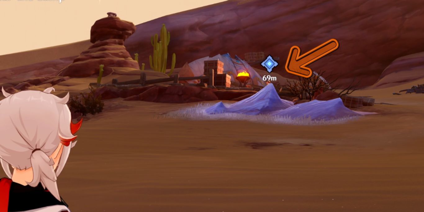 Genshin Impact Tents In Desert