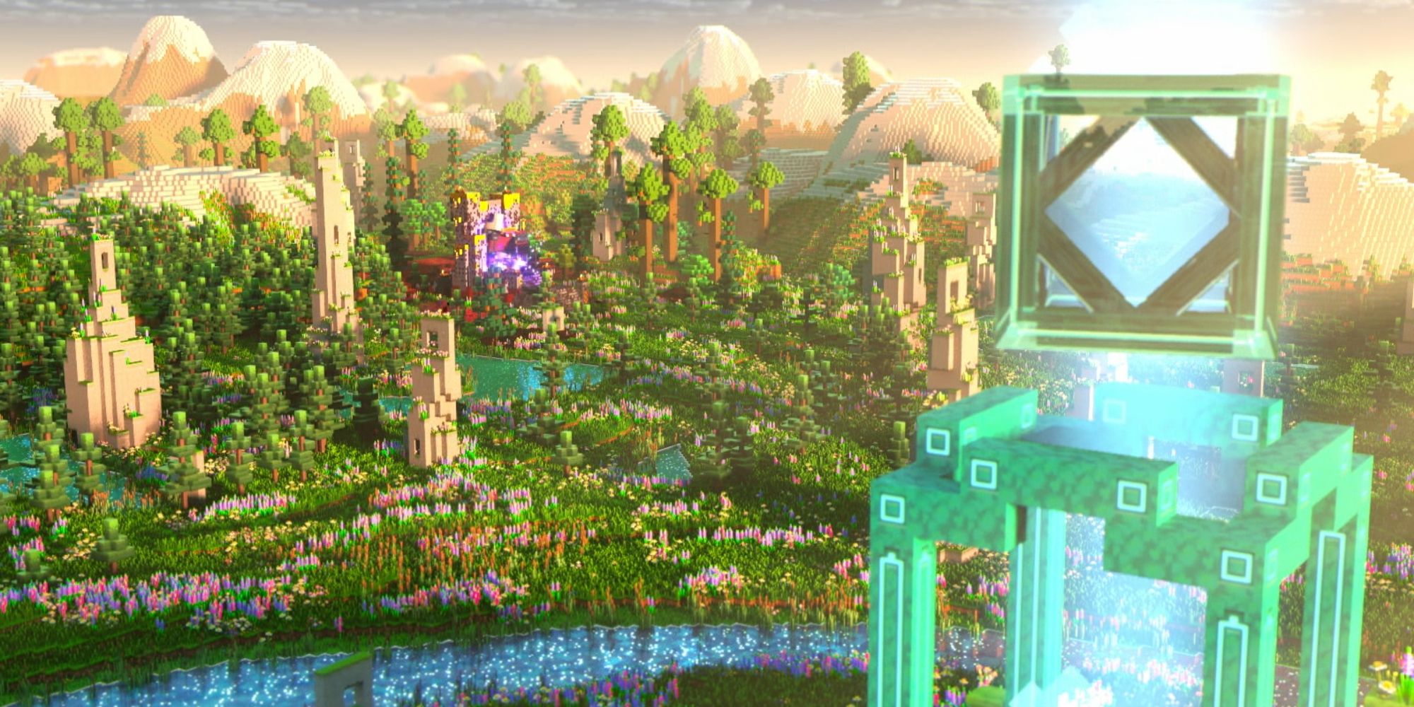 a piglin portal appears in the overworld in Minecraft Legends