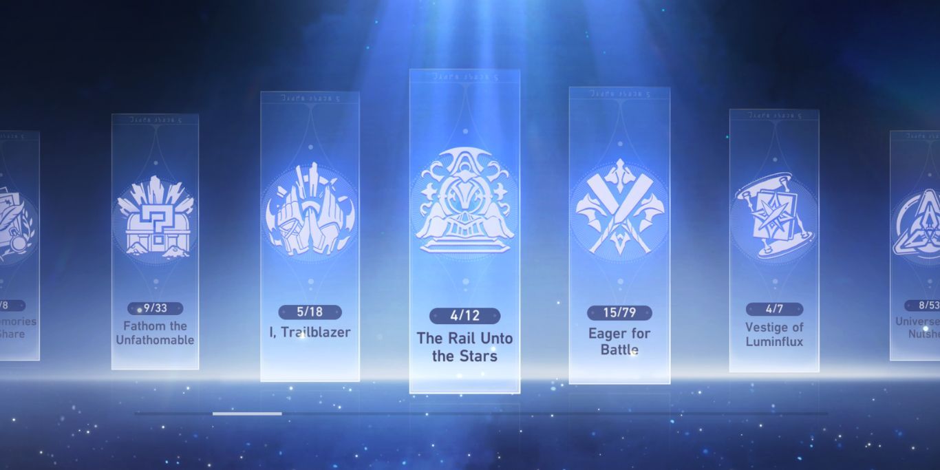 Honkai Star Rail Trailblazing Will Achievement Screen