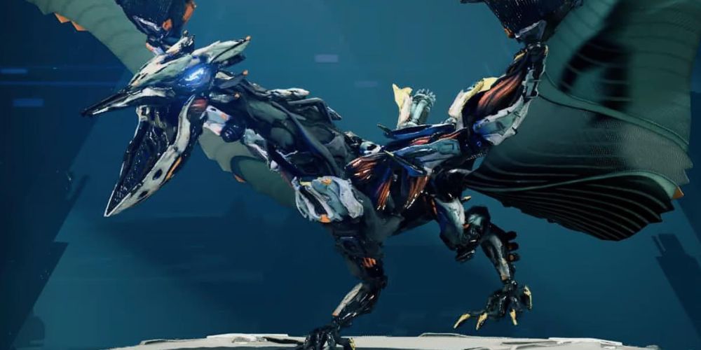 a Waterwing on the machine profile screen of Horizon Forbidden West Burning Shores