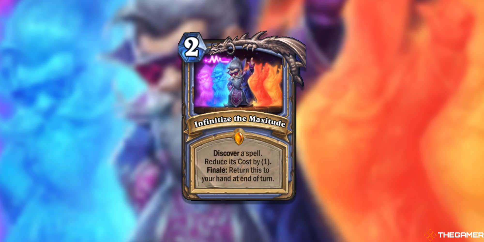 Infinitize the Maxitude Hearthstone Card