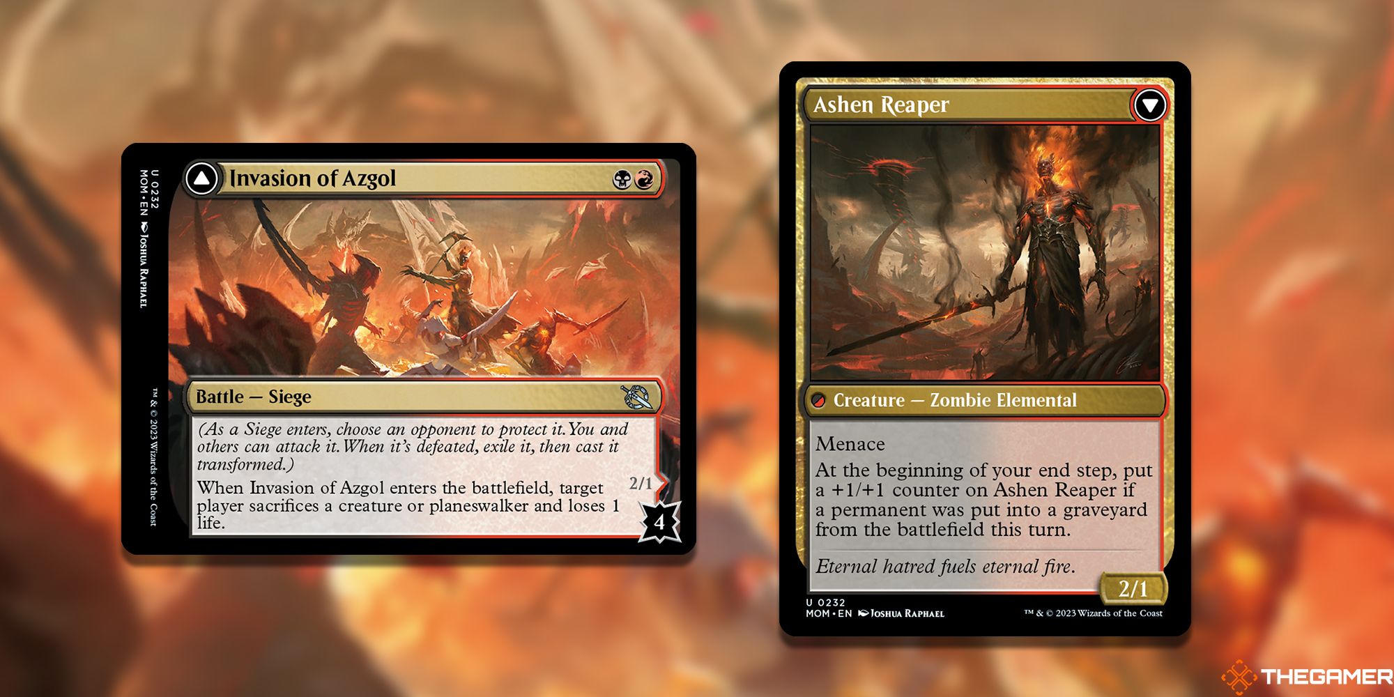 Invasion of Azgol card from MTG