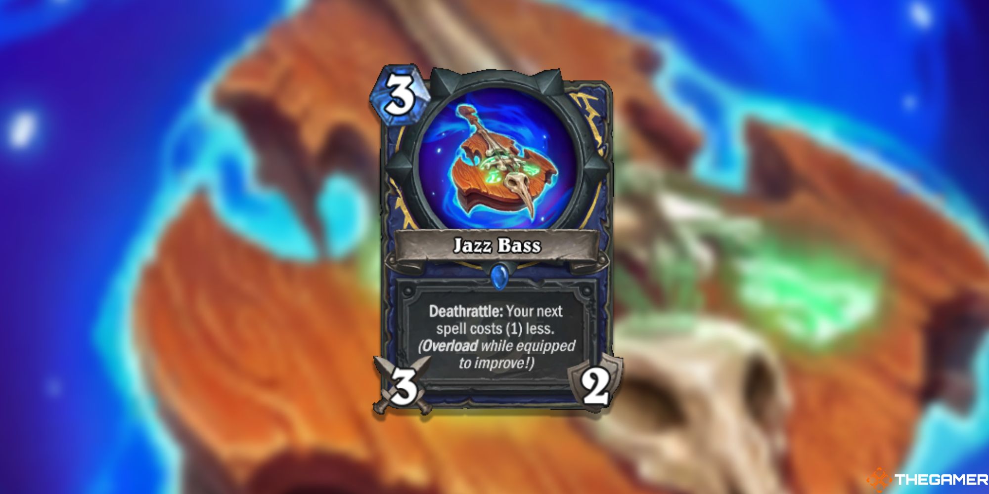 Jazz Bass Hearthstone Card