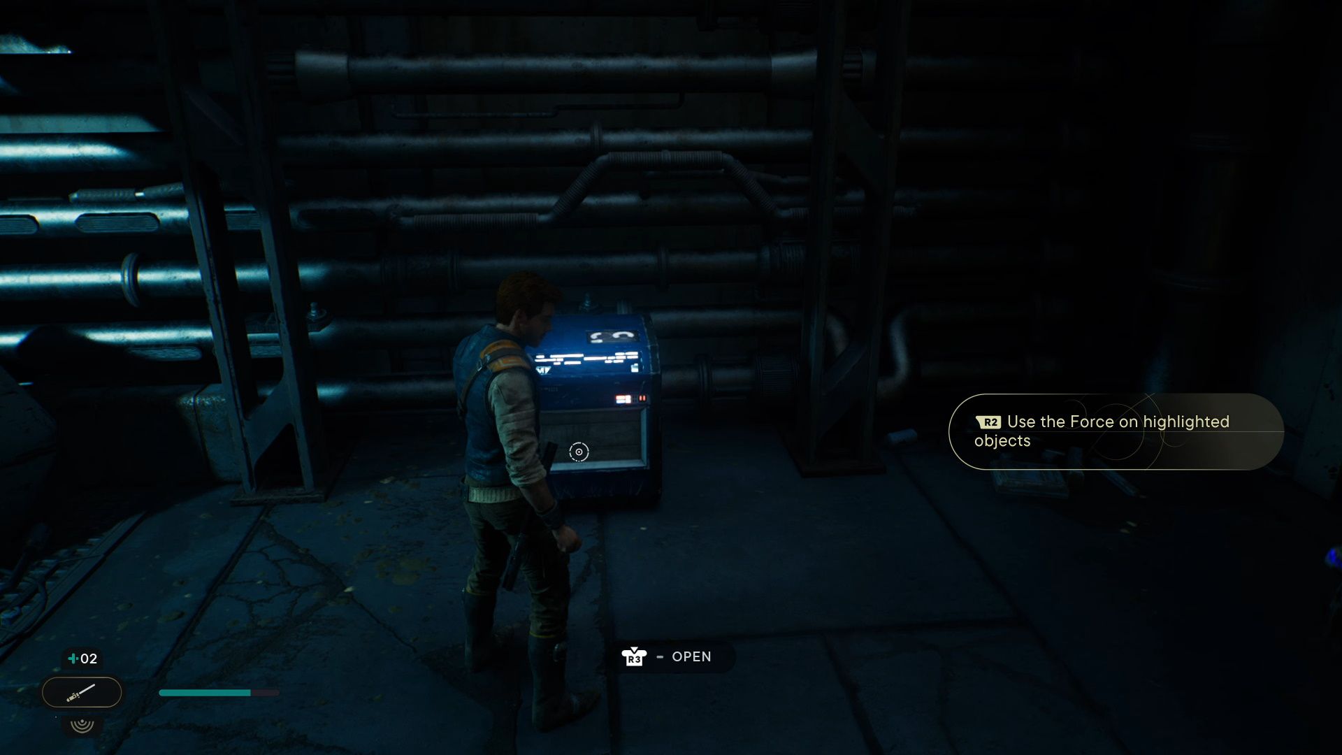 Jedi Survivor, The First Chest (Patience Emitter)