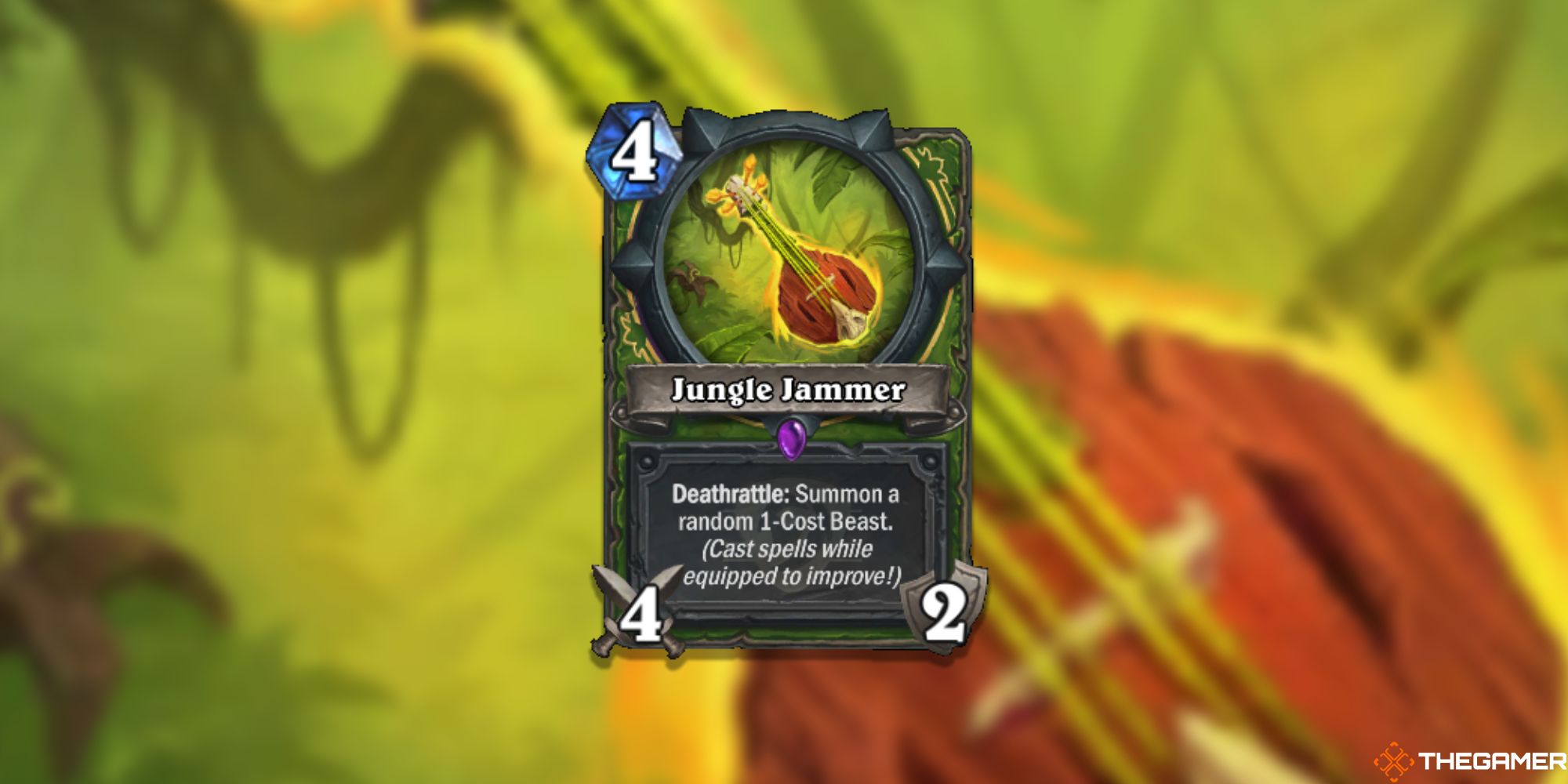 Jungle Jammer Hearthstone Card