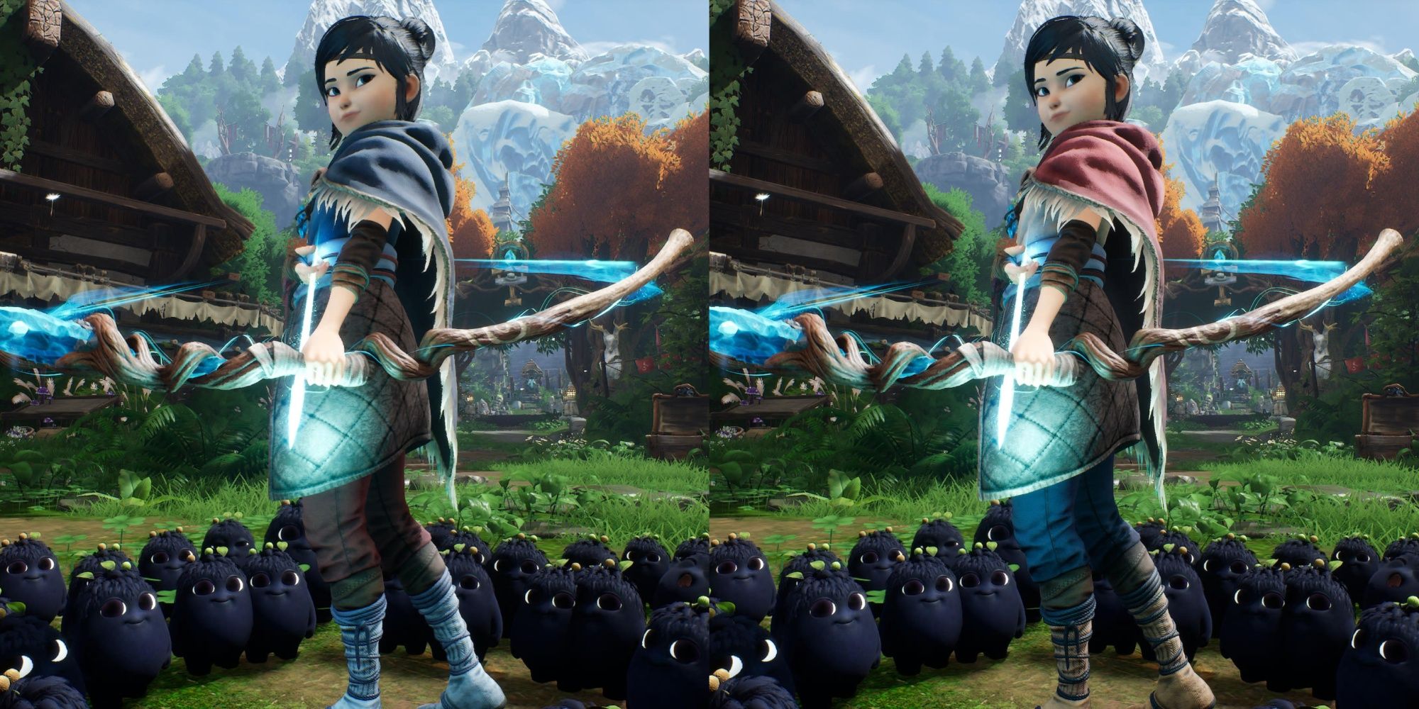 The Archer and Ranger Outfits from Kena: Bridge of Spirits
