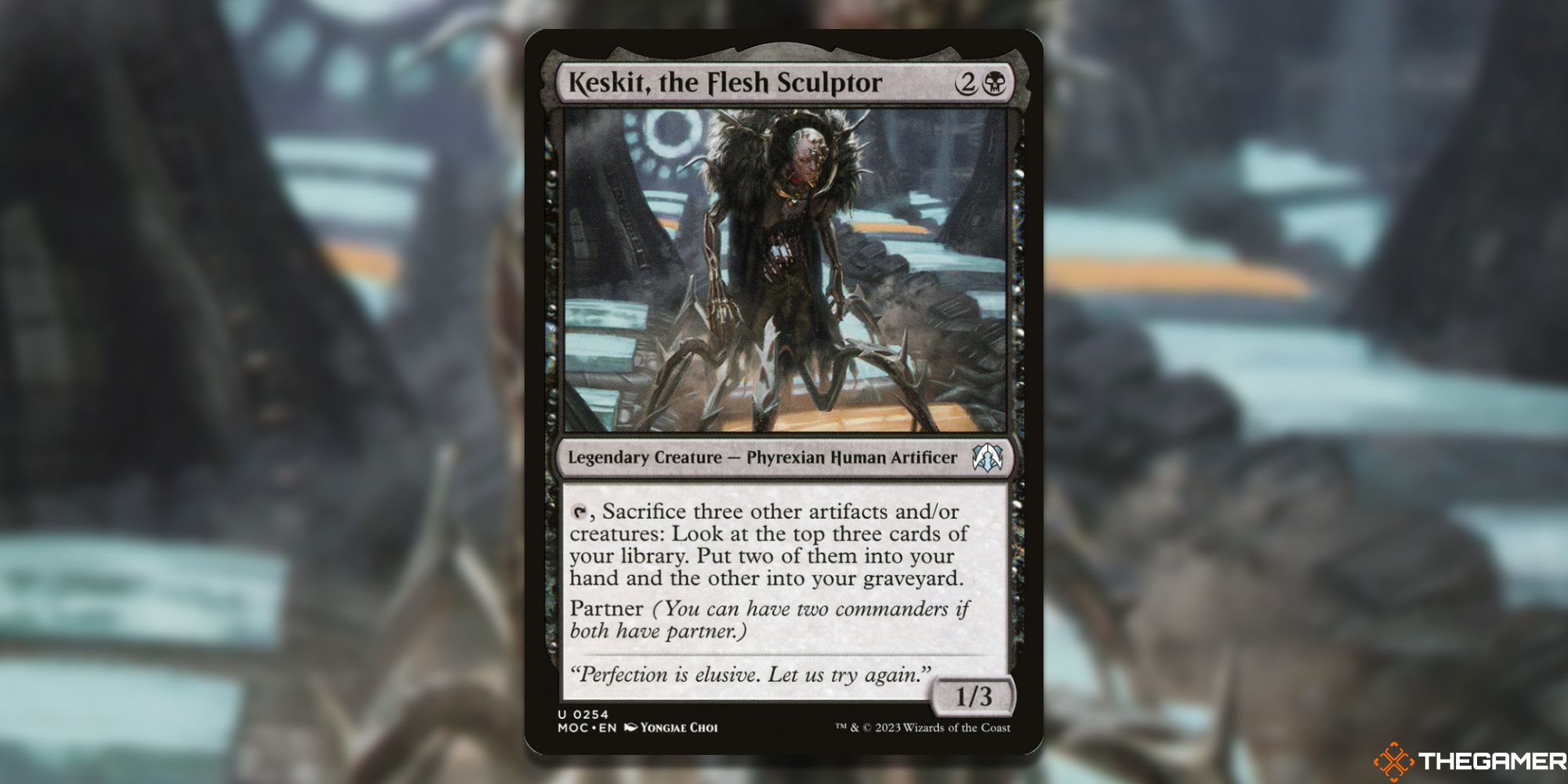 MTG: Keskit, the Flesh Sculptor card