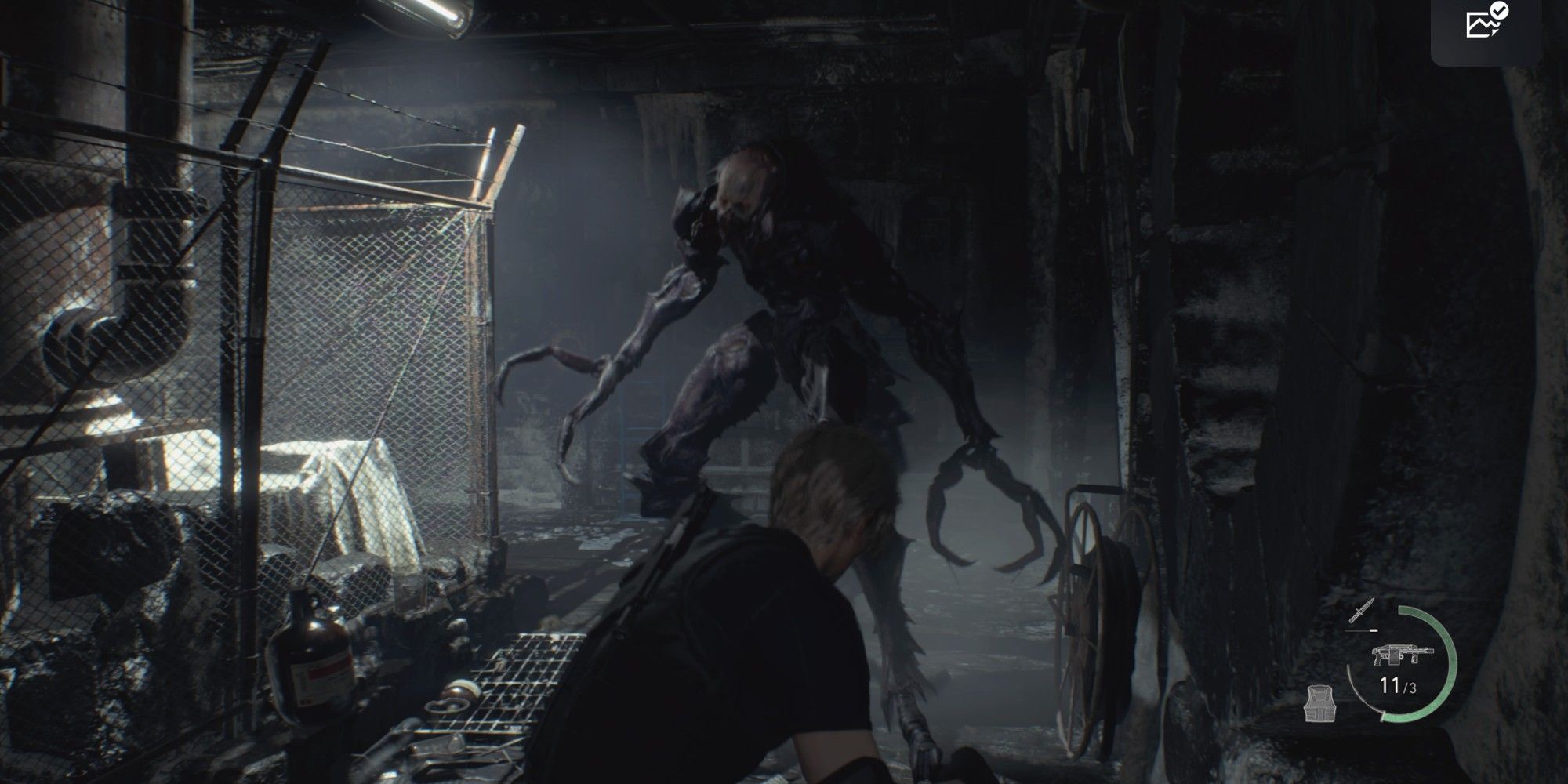 Leon vs Verdugos Underground Lab Resident Evil 4 Remake
