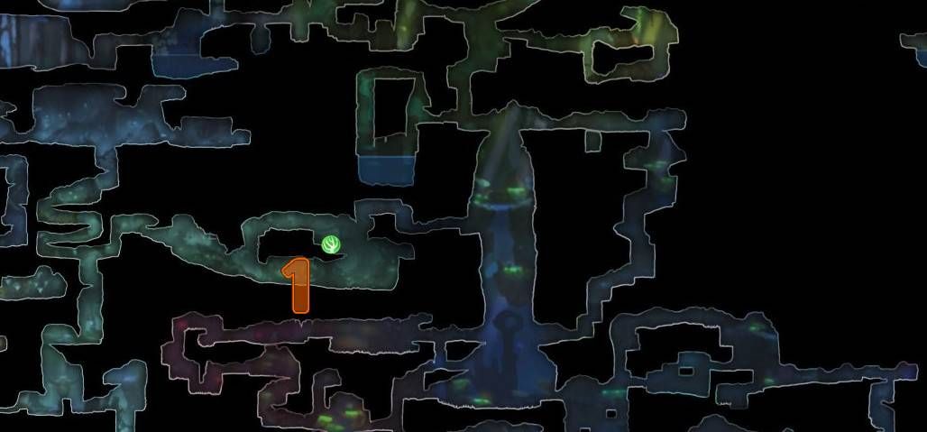 life cell location in blackroot burrows in ori and the blind forest