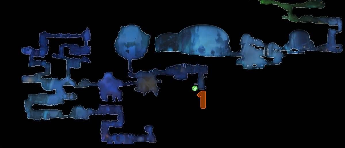life cell location in forlorn ruins in ori and the blind forest