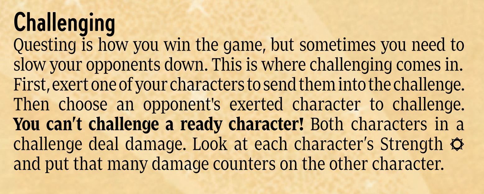 lorcana challenge