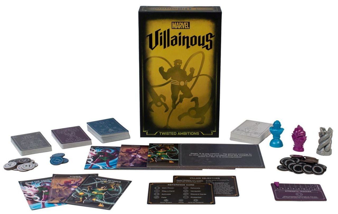 Marvel Villainous Board Game Pieces