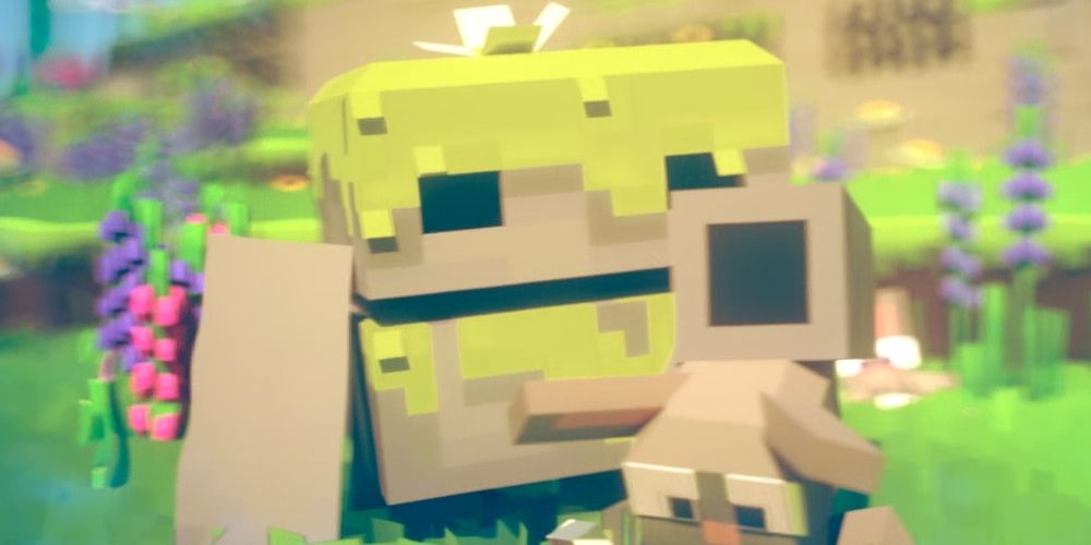 a mossy golem in minecraft legends