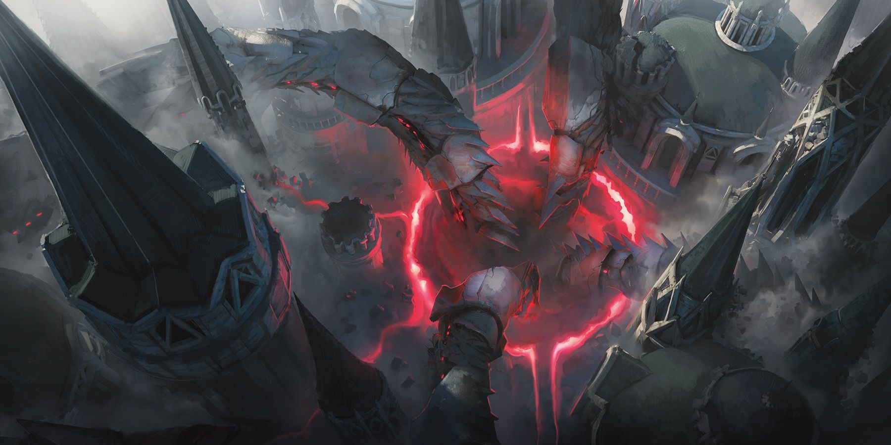 The Realmbreaker entering Ravnica in Magic The Gathering.