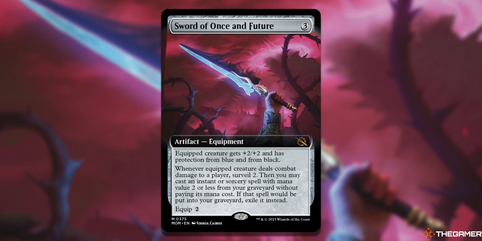 MTG Sword of Once and Future by Joshua Cairos