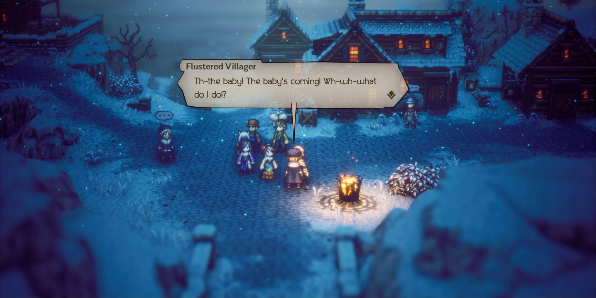 Octopath Traveler 2 - Man who needs a Midwife