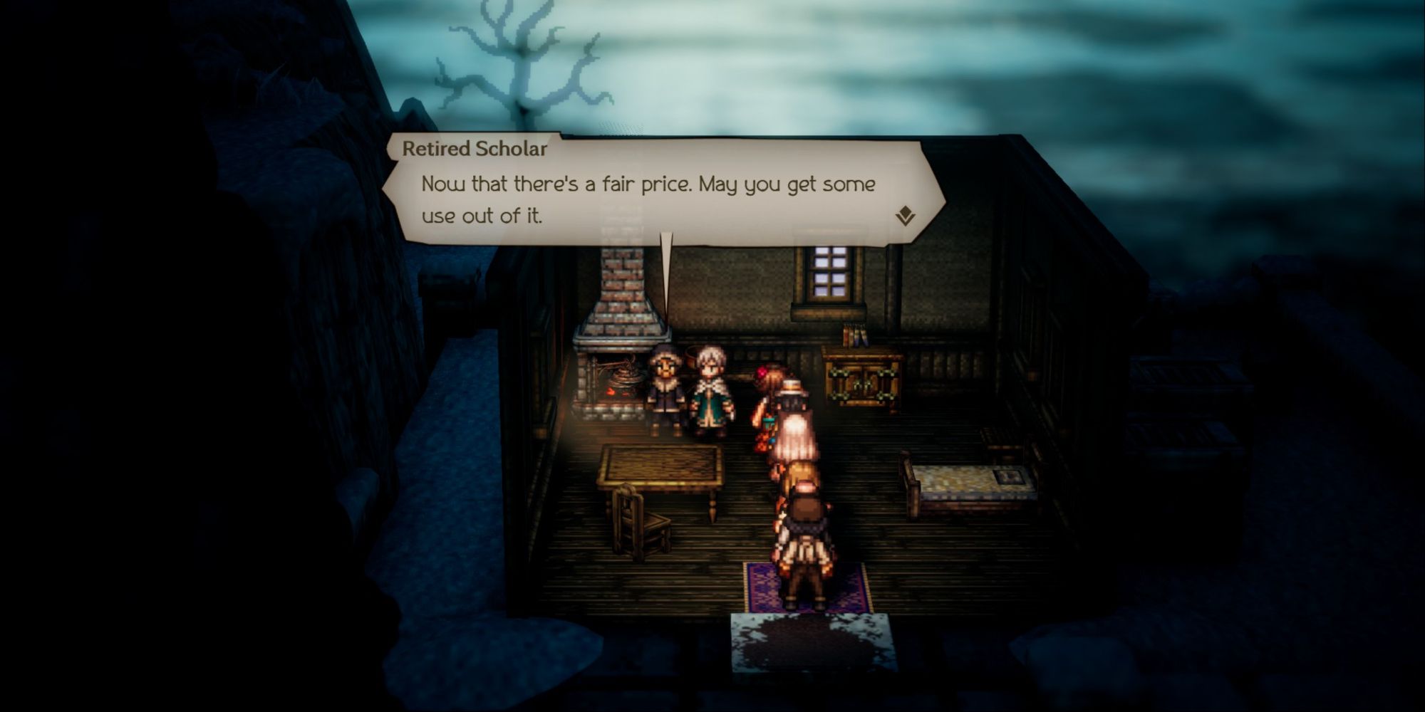 Octopath Traveler 2 - Retired Scholar